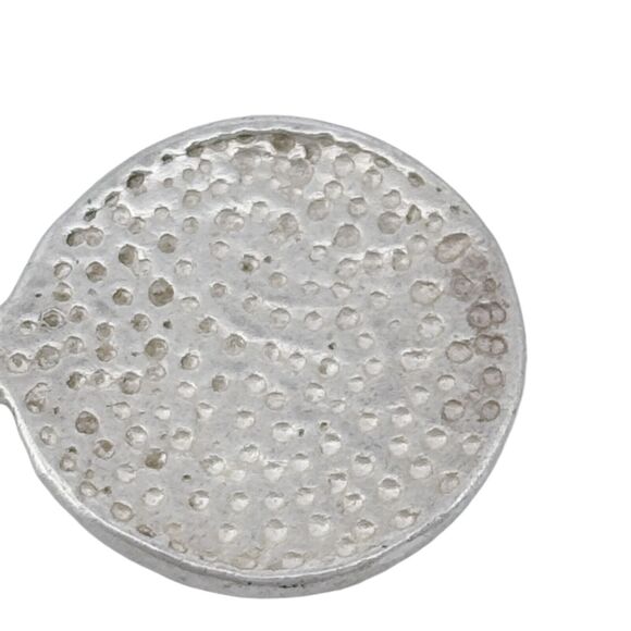 Faith Medallion Dangle Bracelet Charm | Vintage IBB Sterling Silver 925 - Picture 5 of 7